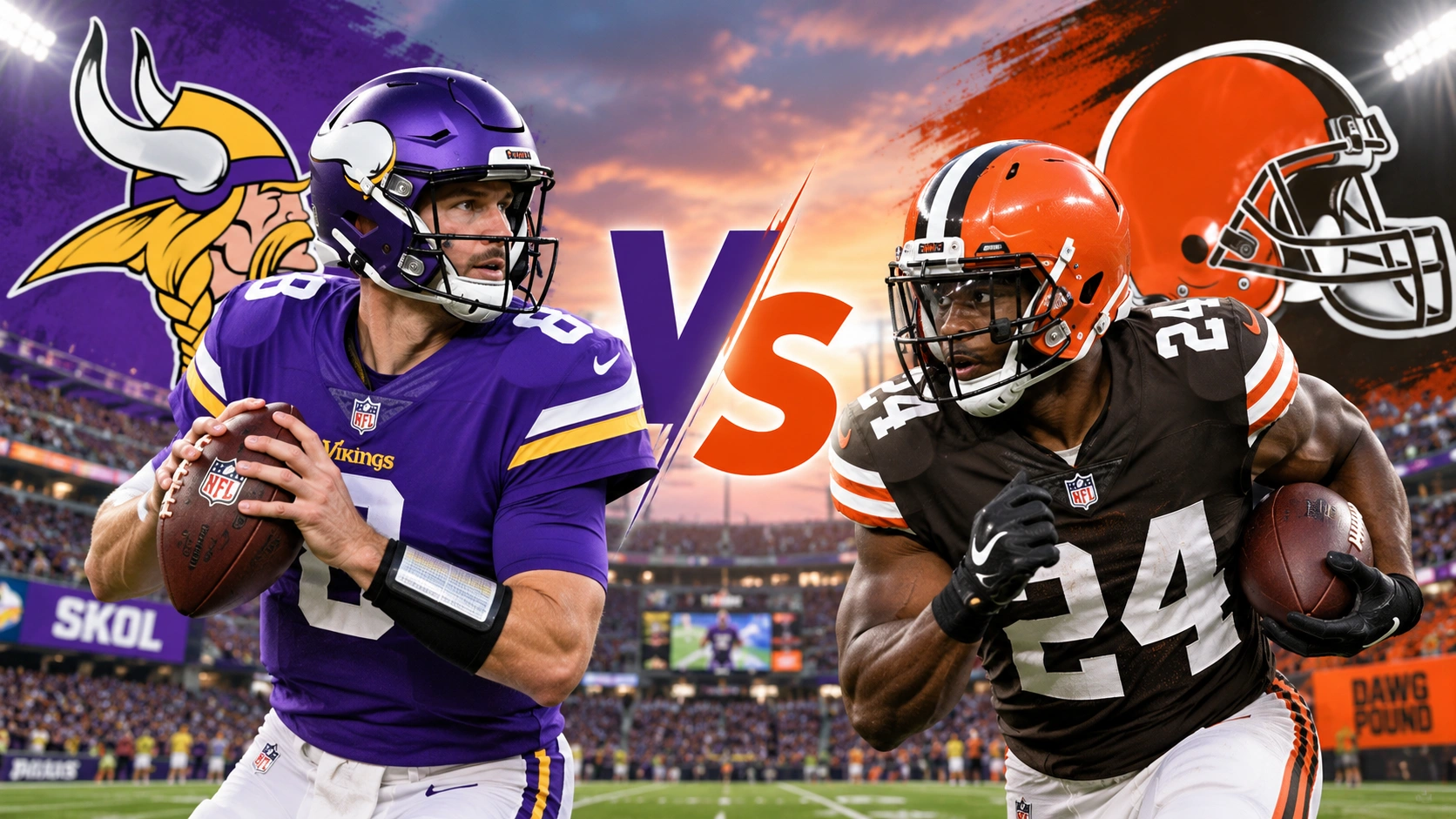 vikings vs browns